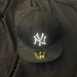 Black New York Yankees Cap